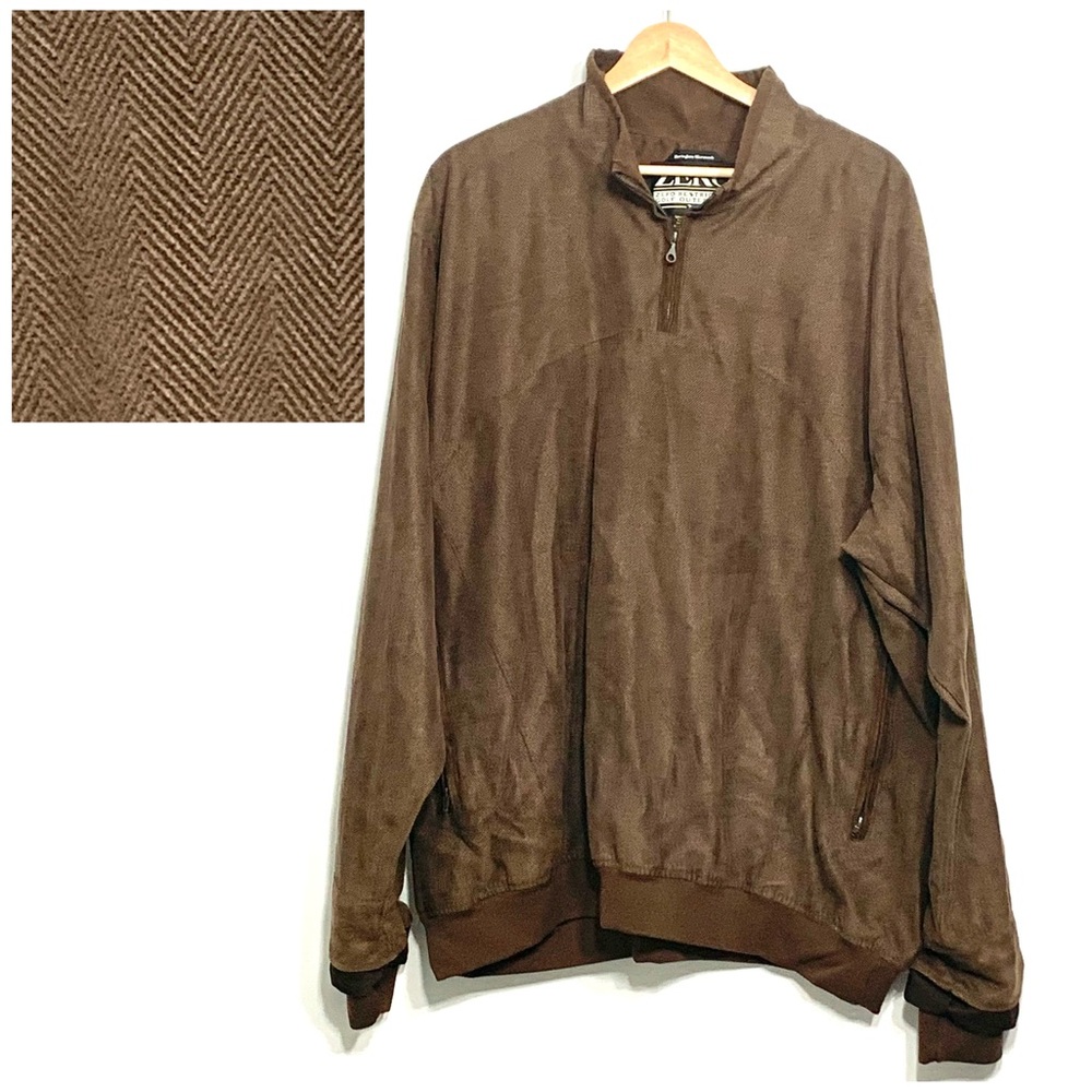 Golf Jacket Zero Restriction Herringbone Microfib… - image 1